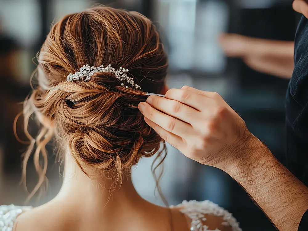 Brautfrisur